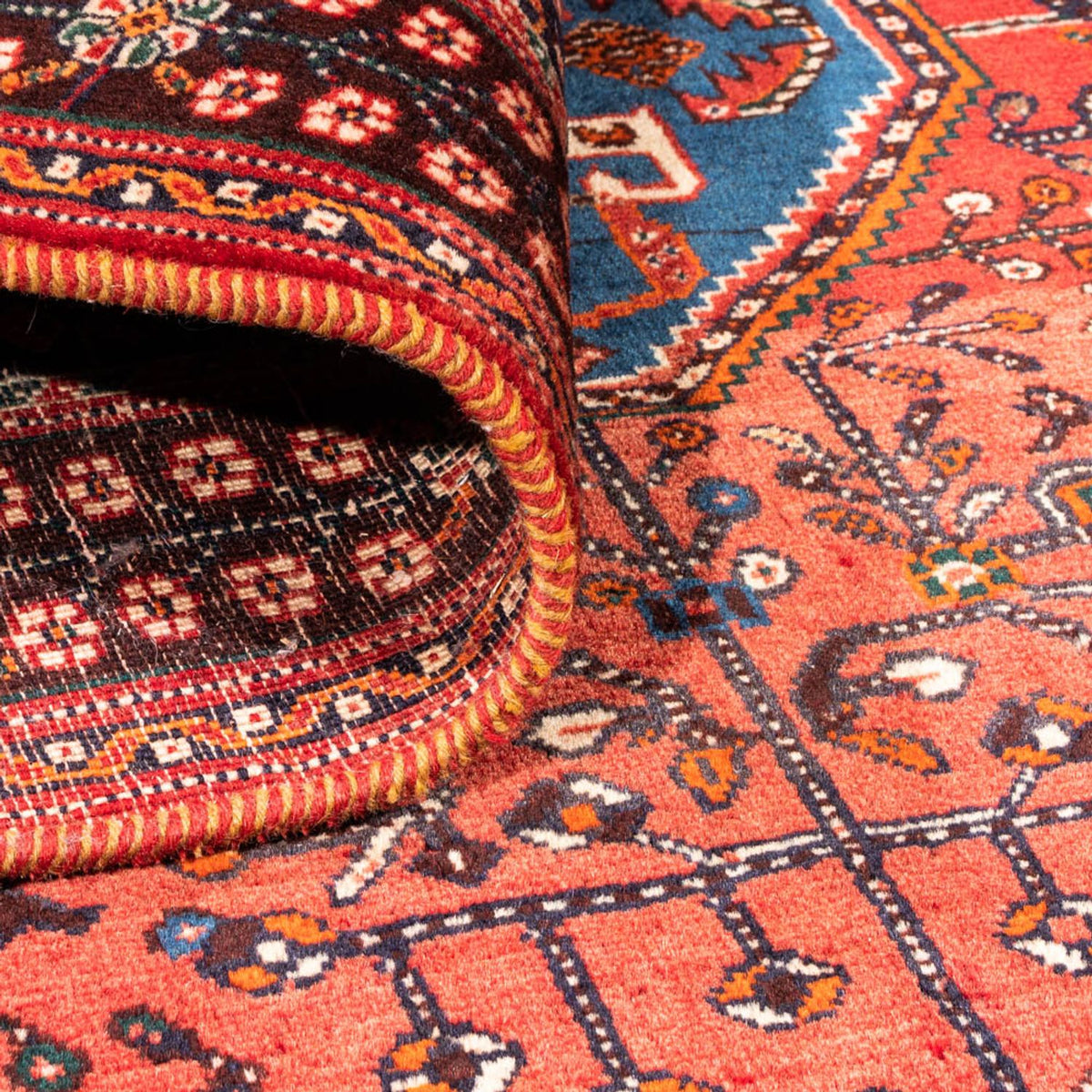 Perzisch Tapijt - Nomadisch - 157 x 117 cm - rood