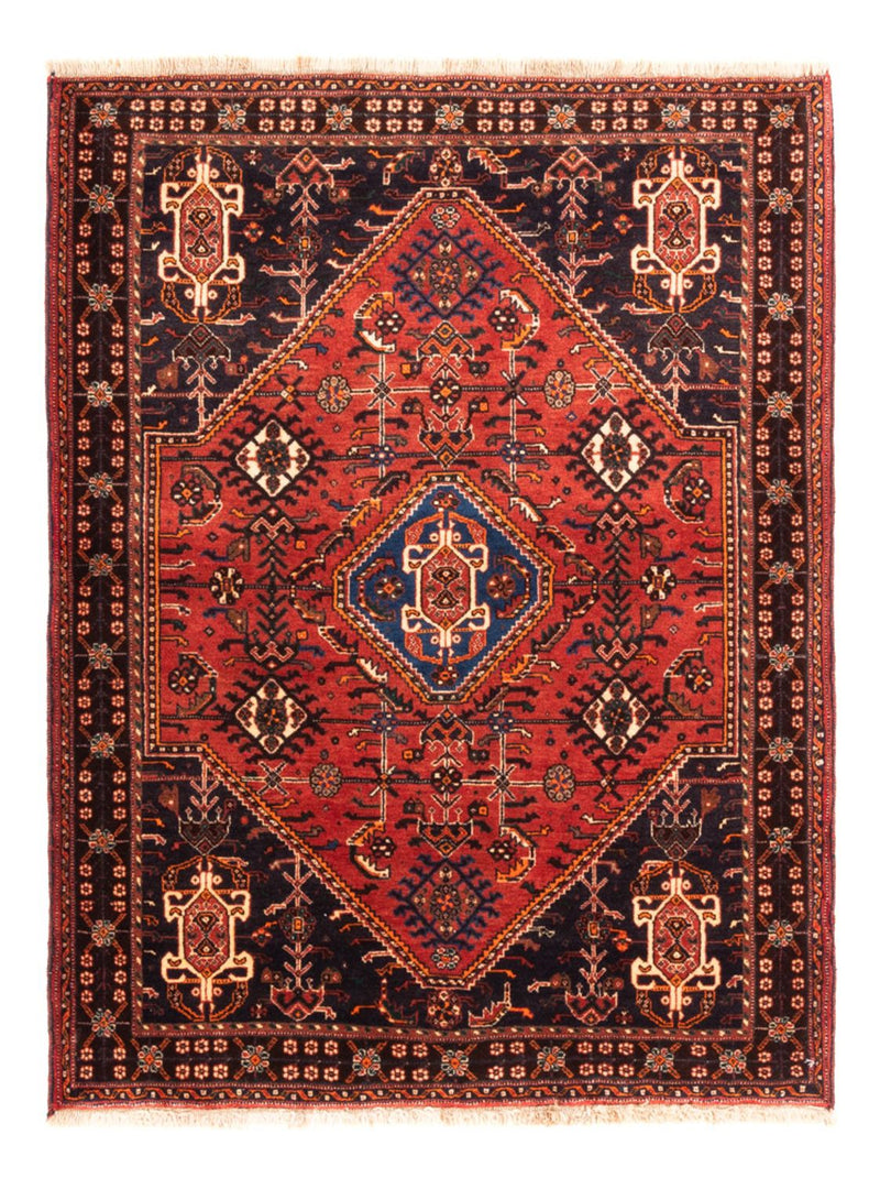 Perzisch Tapijt - Nomadisch - 140 x 108 cm - rood
