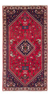 Qashqai Tapijt 78x158cm - Perzisch tapijt - Rechthoekig / Rood / 78 x 158 cm Rechthoekig