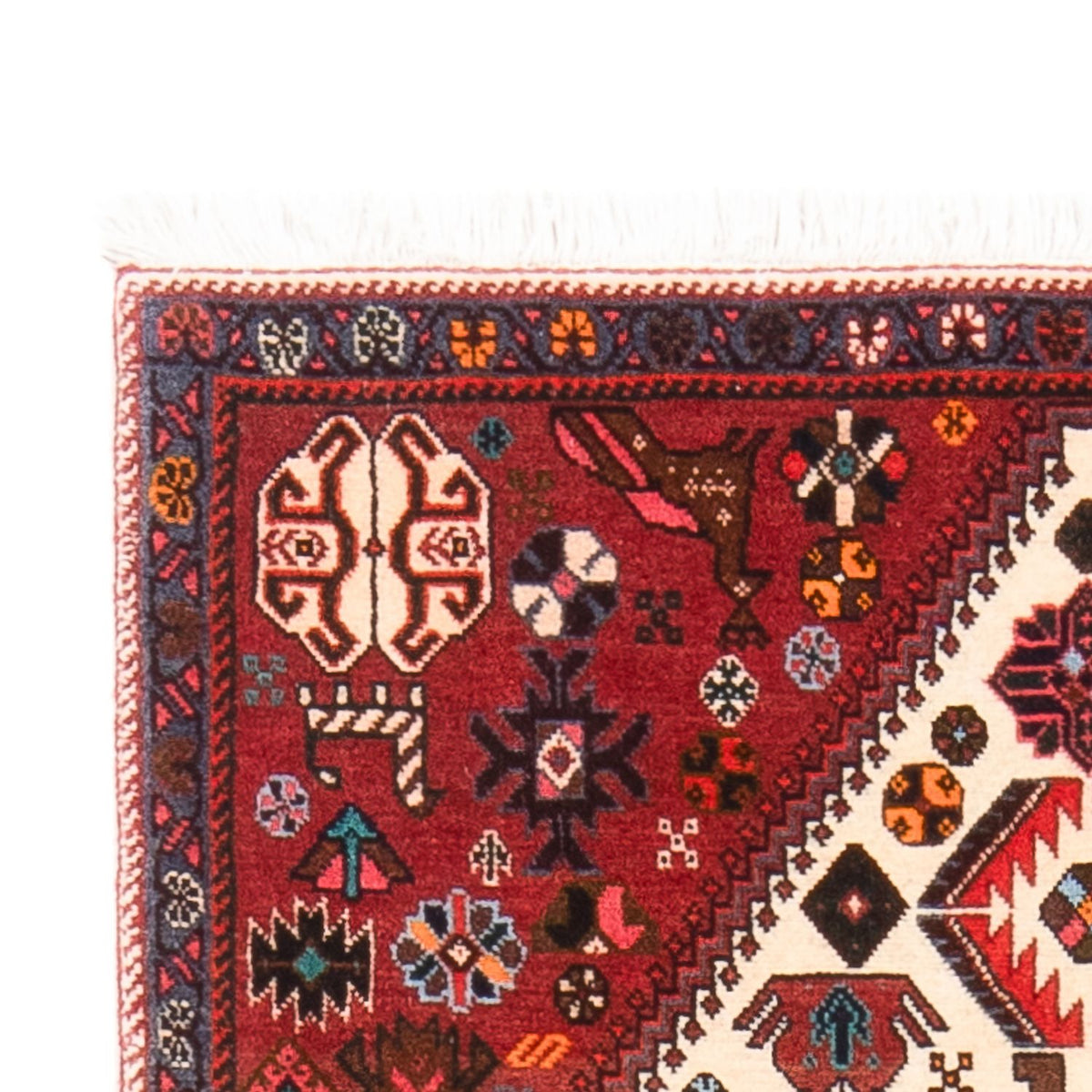 Perzisch Tapijt - Nomadisch - 150 x 73 cm - crème