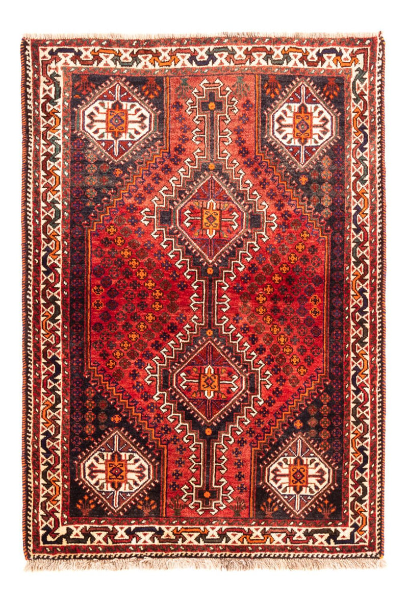 Perzisch Tapijt - Nomadisch - 156 x 113 cm - rood