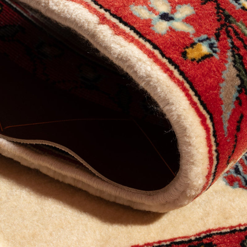 Perzisch tapijt - Ghom - 107 x 65 cm - crème