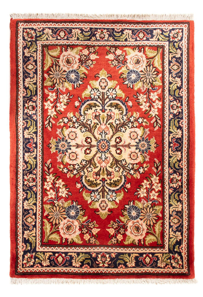 Perzisch tapijt - Ghom - 98 x 68 cm - rood