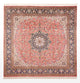 Qom zijde Tapijt 247x247cm - Perzisch tapijt