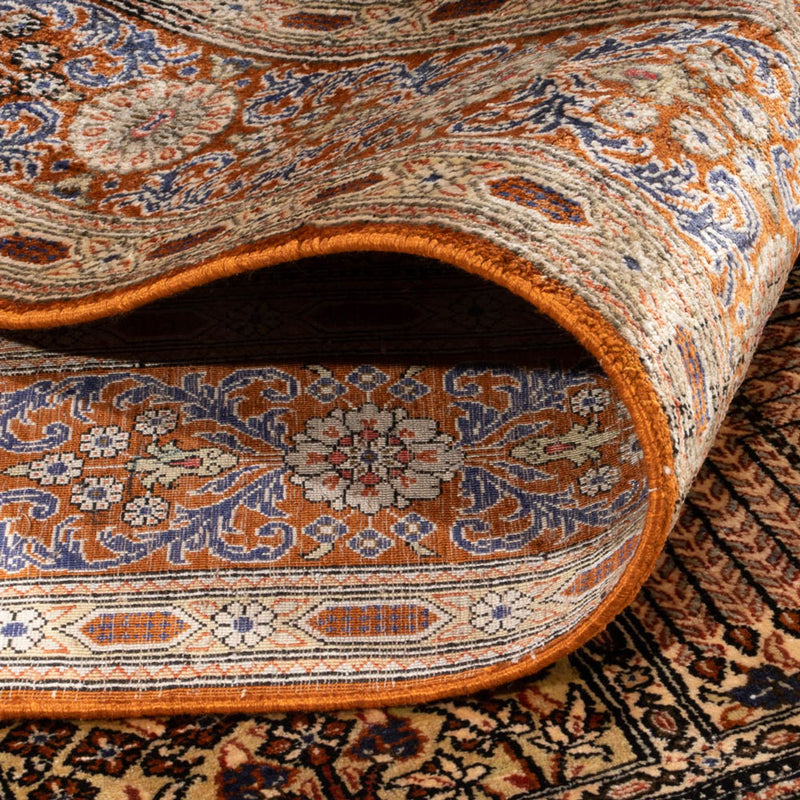 Zijden tapijt - Ghom Silk - Premium - 148 x 100 cm - veelkleurig