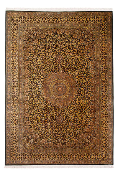 Qom zijde Tapijt 242x353cm - Perzisch tapijt