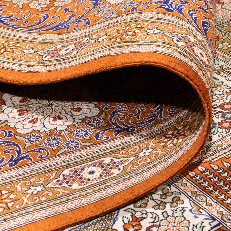 Zijden tapijt - Ghom Silk - Premium vierkant  - 302 x 297 cm - veelkleurig