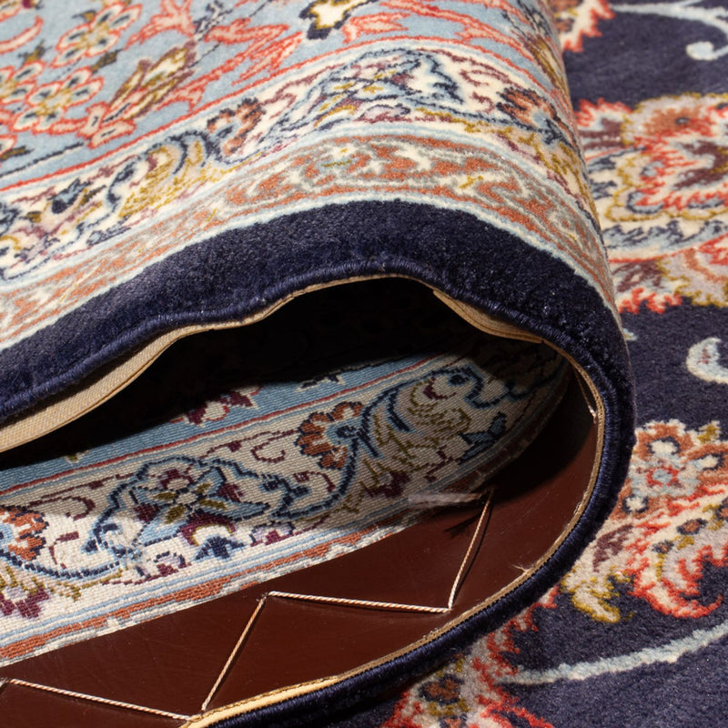 Perzisch tapijt - Isfahan - Premium - 355 x 248 cm - donkerblauw