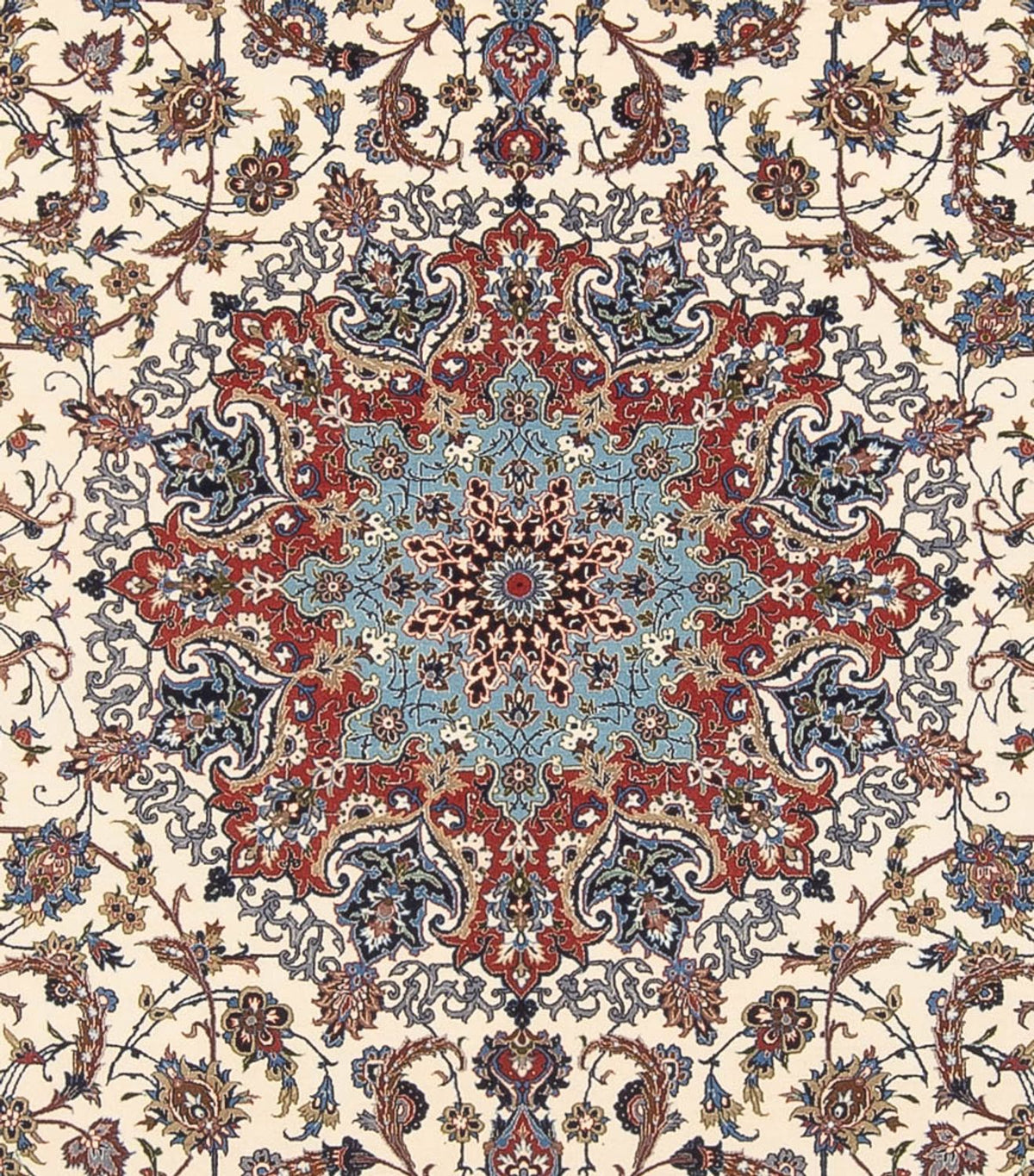 Perzisch tapijt - Isfahan - Premium - 350 x 240 cm - crème