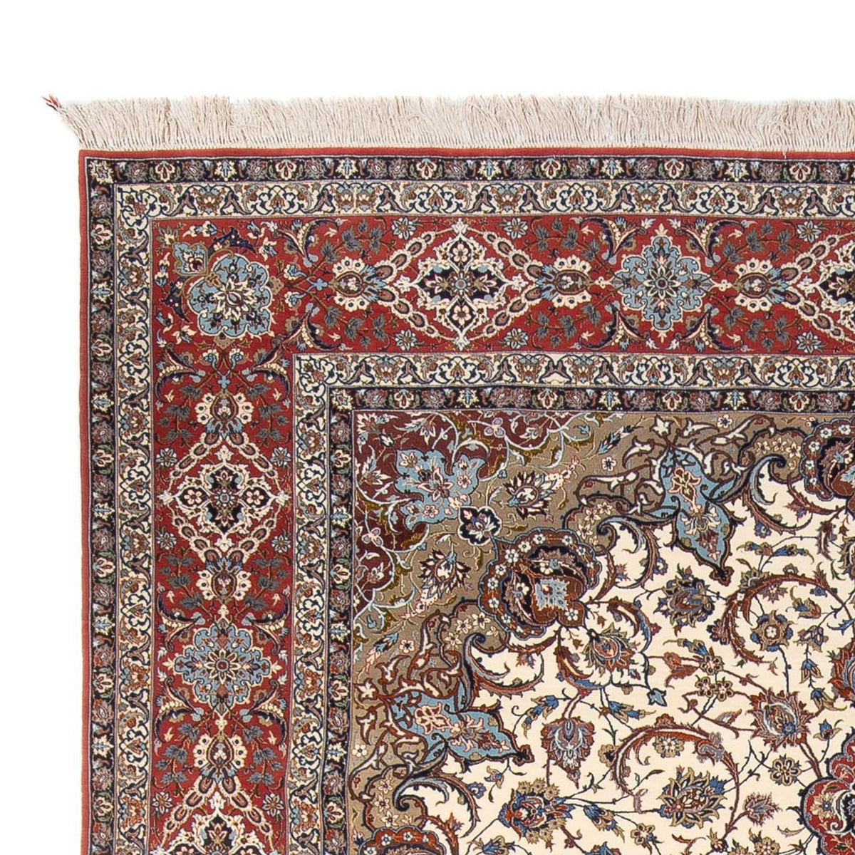 Perzisch tapijt - Isfahan - Premium - 350 x 240 cm - crème