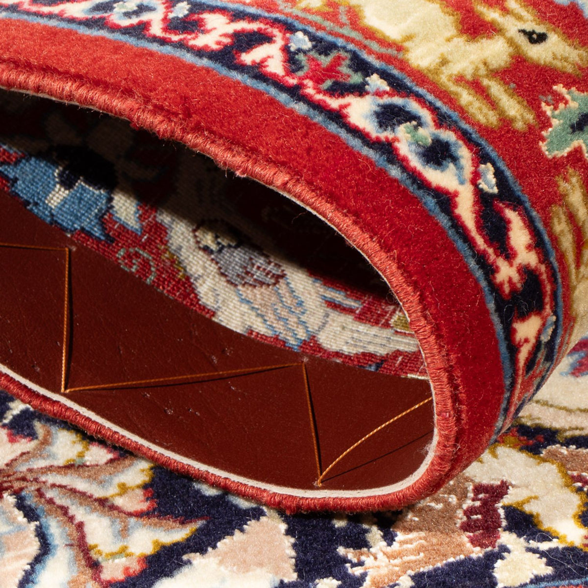 Perzisch tapijt - Isfahan - Premium - 100 x 75 cm - crème