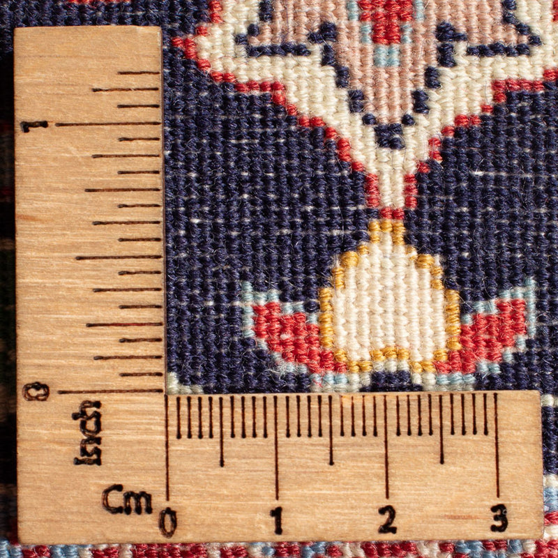 Perzisch tapijt - Isfahan - Premium - 106 x 72 cm - donkerblauw