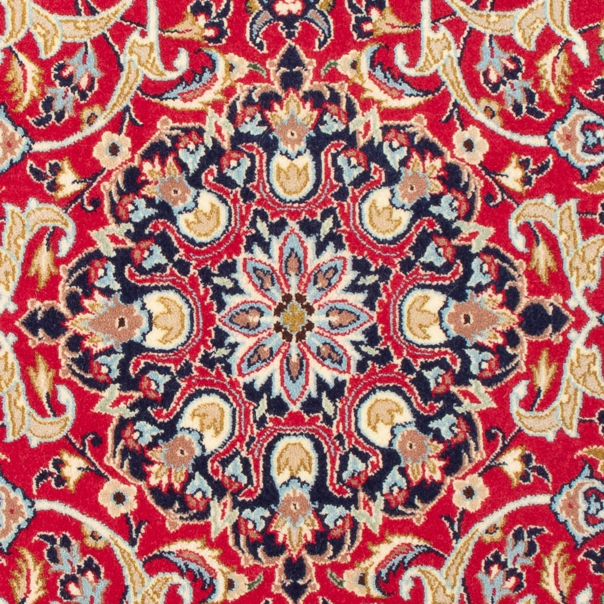 Perzisch tapijt - Isfahan - Premium - 110 x 75 cm - rood