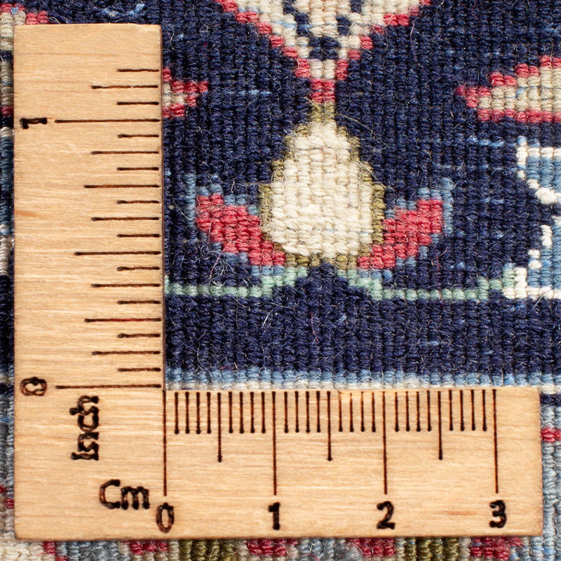 Perzisch tapijt - Isfahan - Premium - 98 x 70 cm - donkerblauw