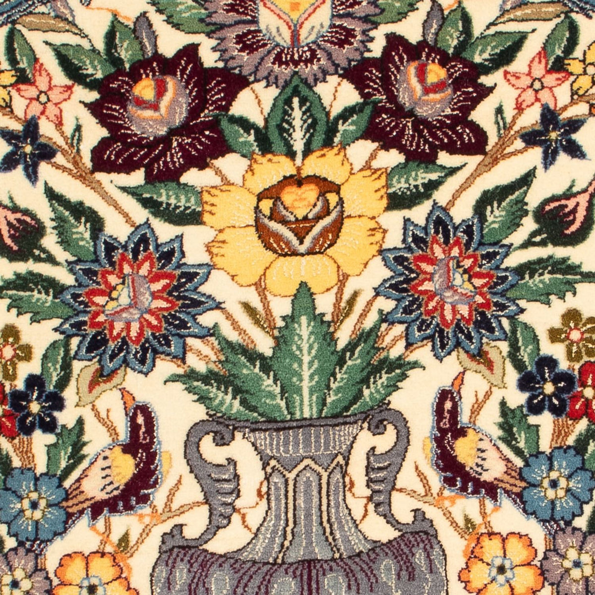 Perzisch tapijt - Isfahan - Premium - 97 x 70 cm - crème