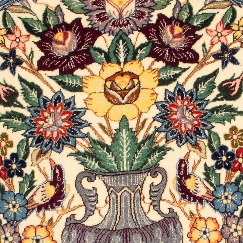 Perzisch tapijt - Isfahan - Premium - 97 x 70 cm - crème