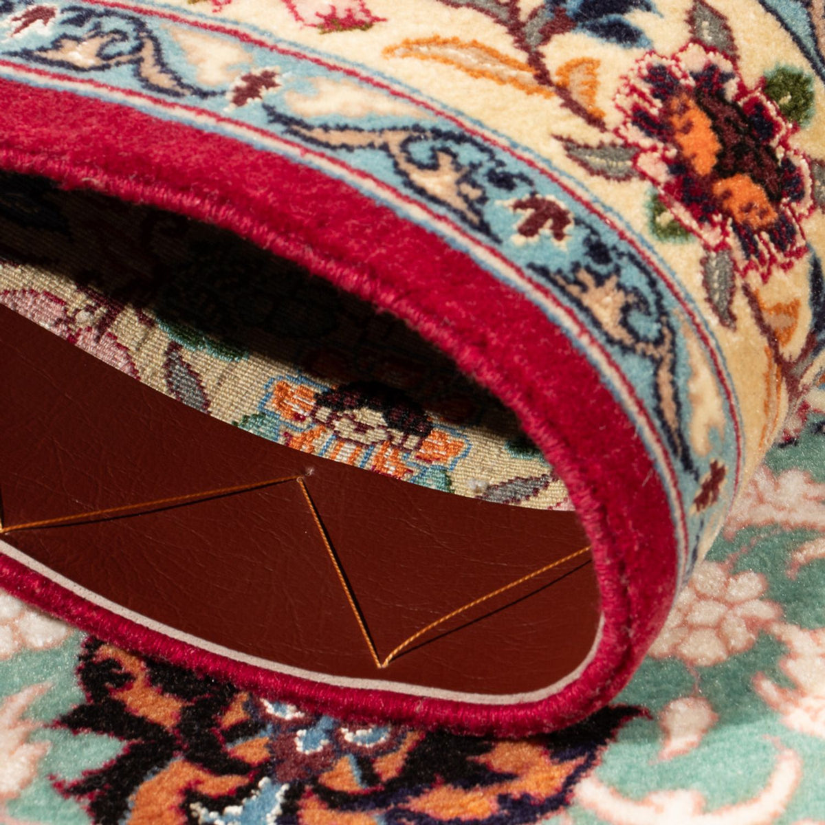 Perzisch tapijt - Isfahan - Premium - 103 x 70 cm - groen