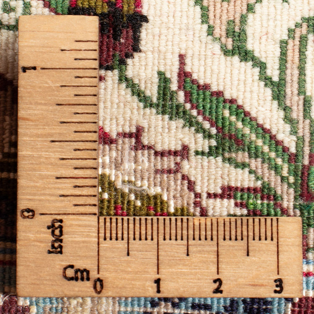 Perzisch tapijt - Isfahan - Premium - 103 x 70 cm - groen