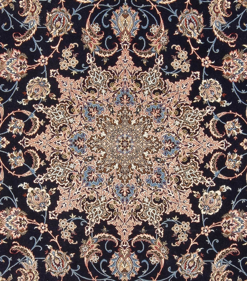 Perzisch tapijt - Isfahan - Premium - 355 x 255 cm - donkerblauw