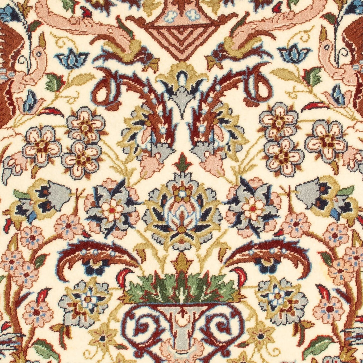 Perzisch tapijt - Isfahan - Premium - 110 x 74 cm - crème