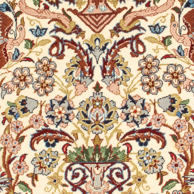 Perzisch tapijt - Isfahan - Premium - 110 x 74 cm - crème