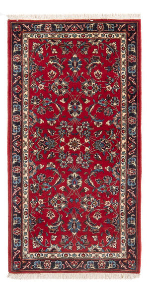 Loper Perzisch tapijt - Keshan - 154 x 73 cm - rood