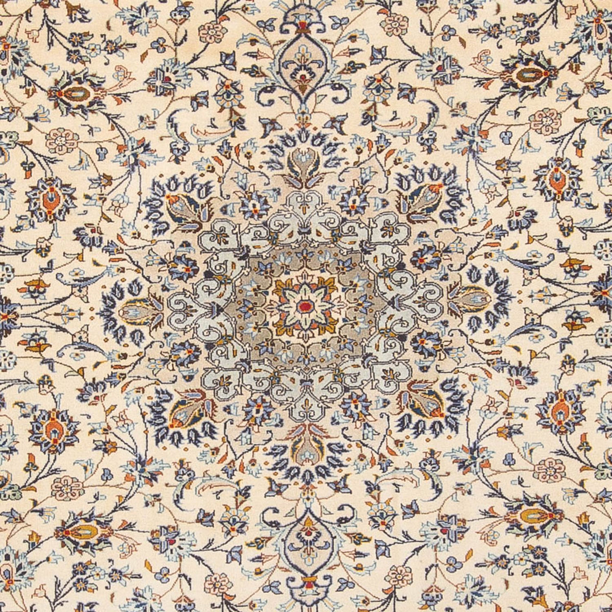 Perzisch tapijt - Keshan - 414 x 293 cm - crème