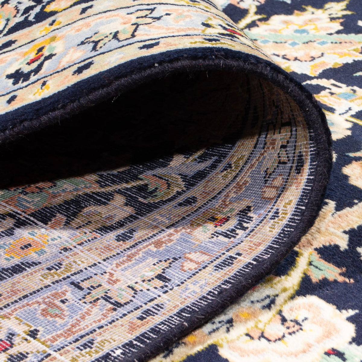 Perzisch tapijt - Keshan - 408 x 292 cm - donkerblauw