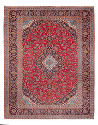 Perzisch tapijt - Keshan - 397 x 300 cm - rood