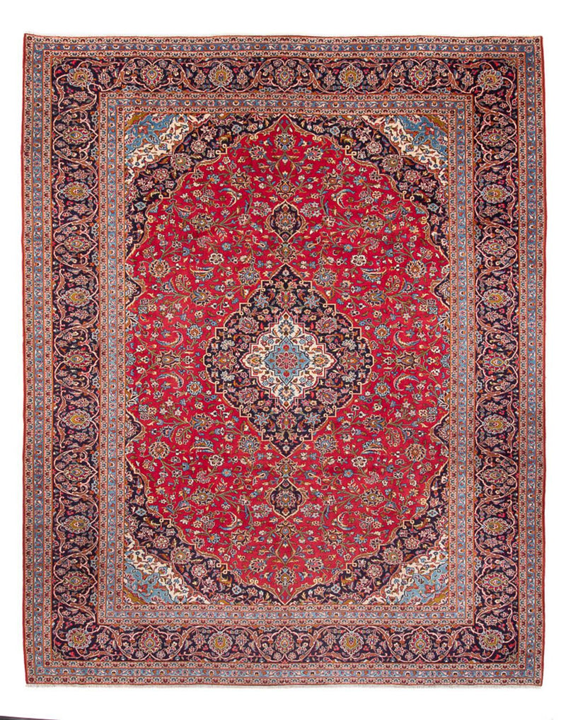 Perzisch tapijt - Keshan - 397 x 300 cm - rood