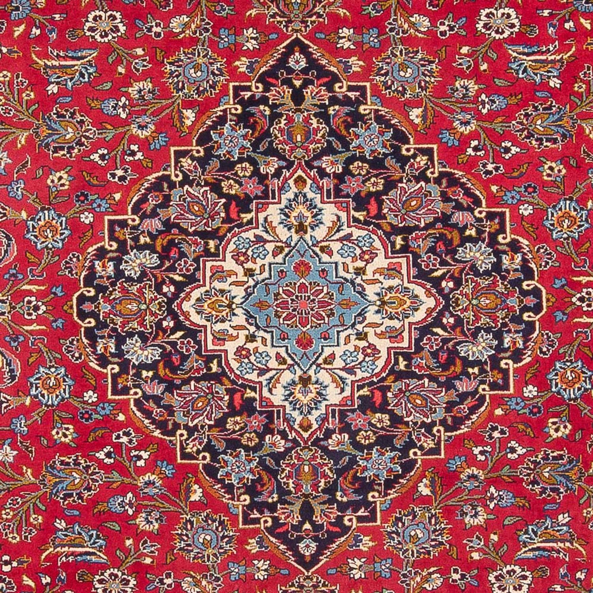 Perzisch tapijt - Keshan - 397 x 300 cm - rood