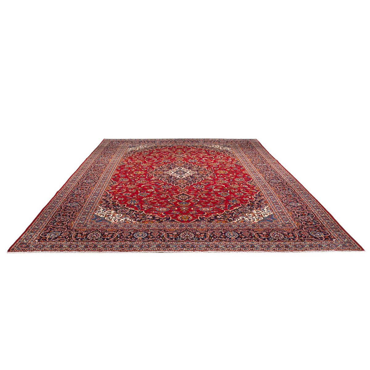 Perzisch tapijt - Keshan - 406 x 296 cm - rood