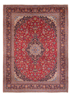 Perzisch tapijt - Keshan - 417 x 300 cm - rood