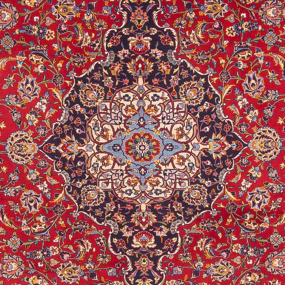Perzisch tapijt - Keshan - 417 x 300 cm - rood