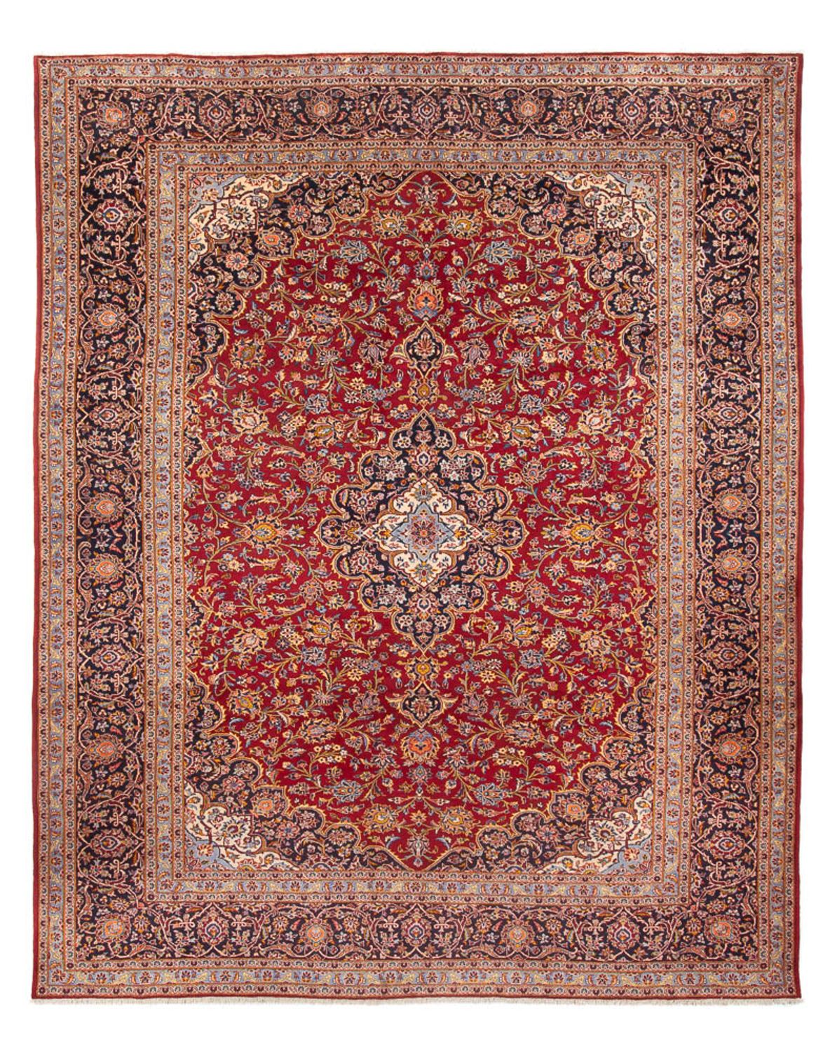 Perzisch tapijt - Keshan - 390 x 290 cm - rood