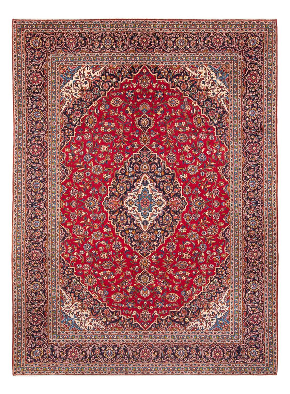 Perzisch tapijt - Keshan - 397 x 291 cm - rood