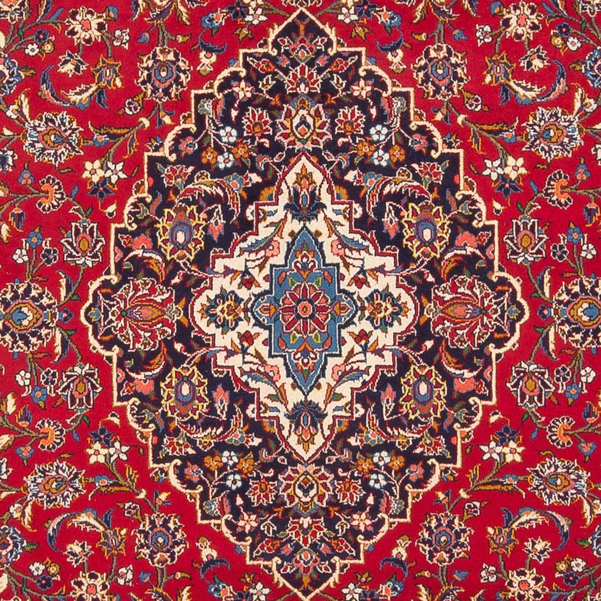 Perzisch tapijt - Keshan - 397 x 291 cm - rood