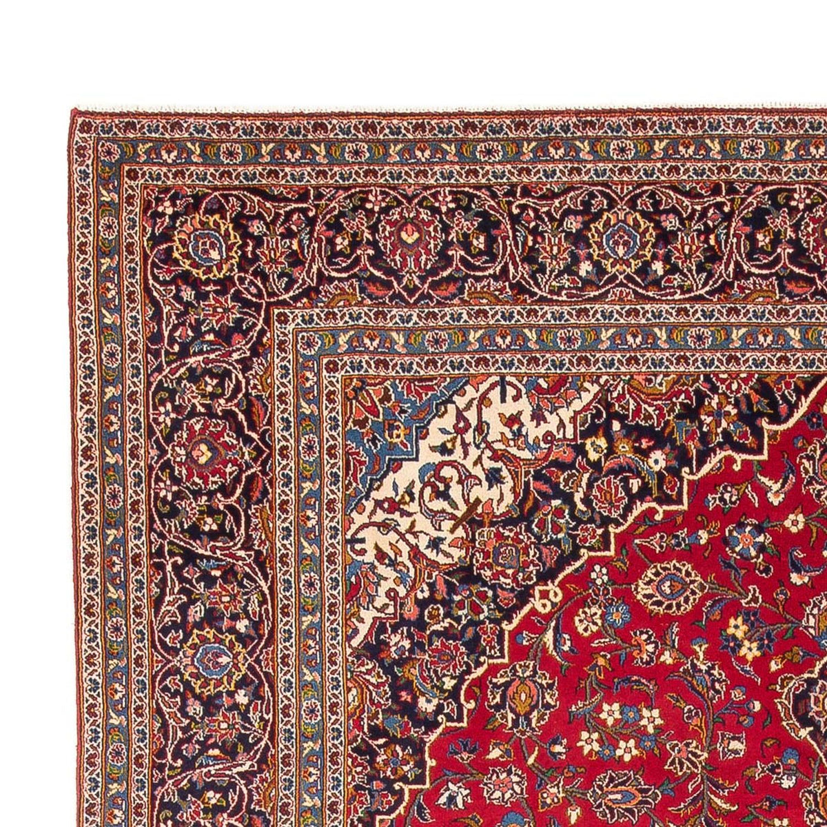 Perzisch tapijt - Keshan - 397 x 291 cm - rood
