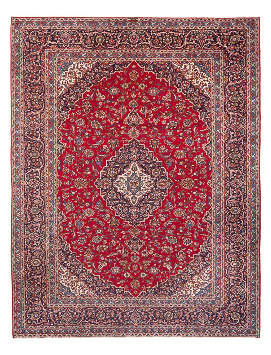 Perzisch tapijt - Keshan - 388 x 297 cm - rood
