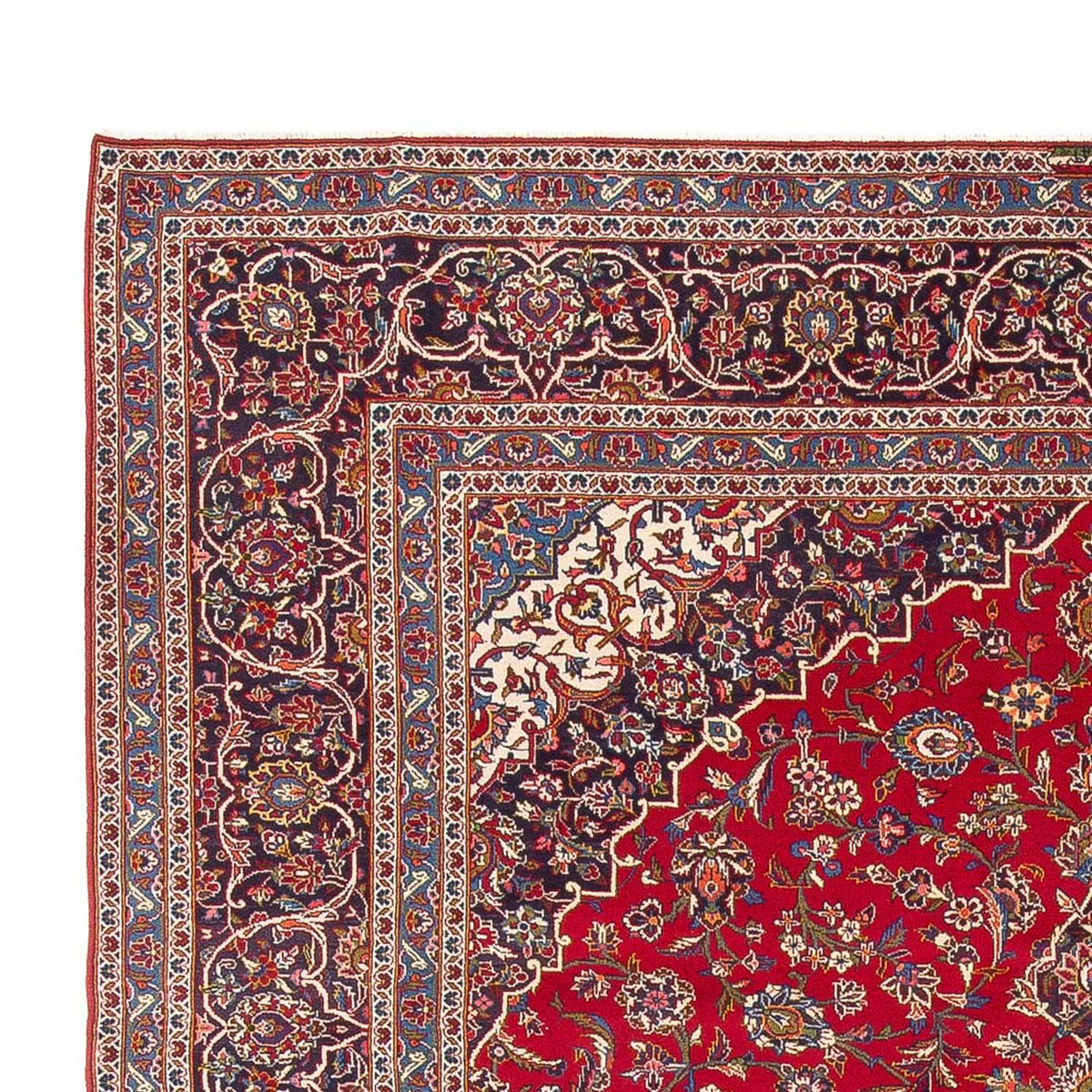 Perzisch tapijt - Keshan - 388 x 297 cm - rood