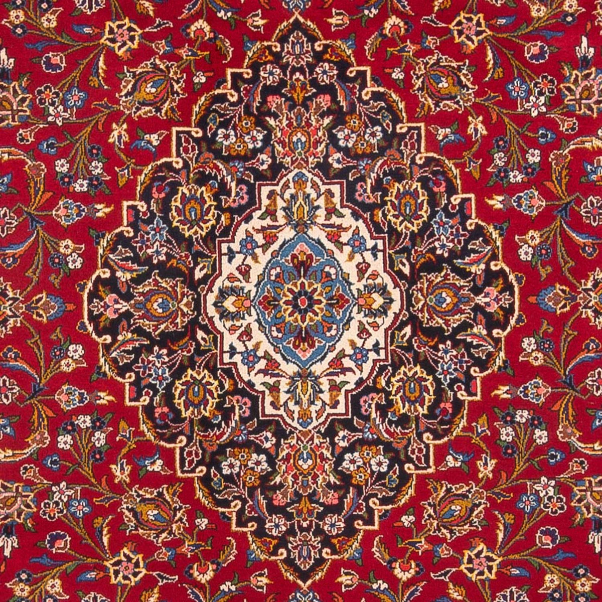 Perzisch tapijt - Keshan - 383 x 287 cm - rood