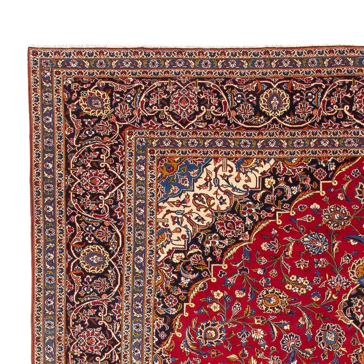 Perzisch tapijt - Keshan - 398 x 297 cm - rood