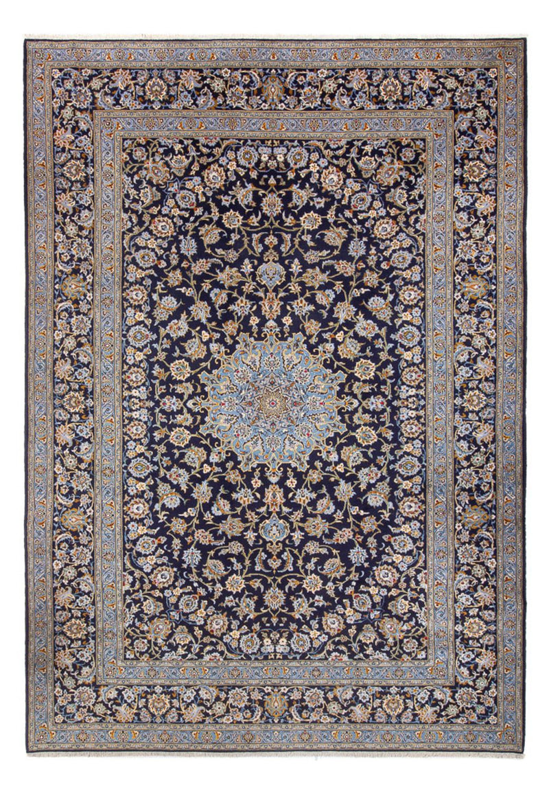 Perzisch tapijt - Keshan - 390 x 266 cm - donkerblauw