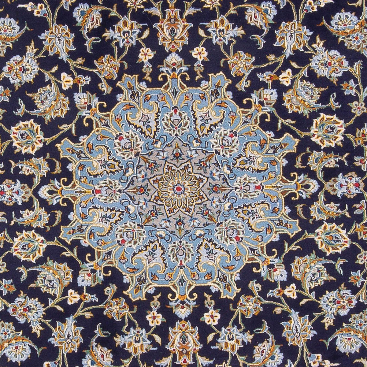 Perzisch tapijt - Keshan - 390 x 266 cm - donkerblauw