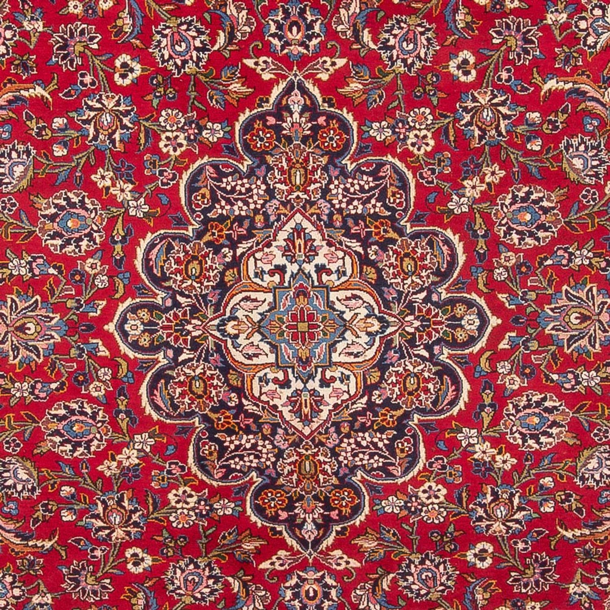 Perzisch tapijt - Keshan - 394 x 295 cm - rood