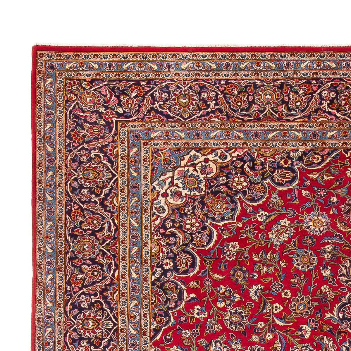 Perzisch tapijt - Keshan - 394 x 295 cm - rood