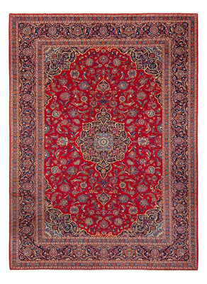 Perzisch tapijt - Keshan - 412 x 290 cm - rood
