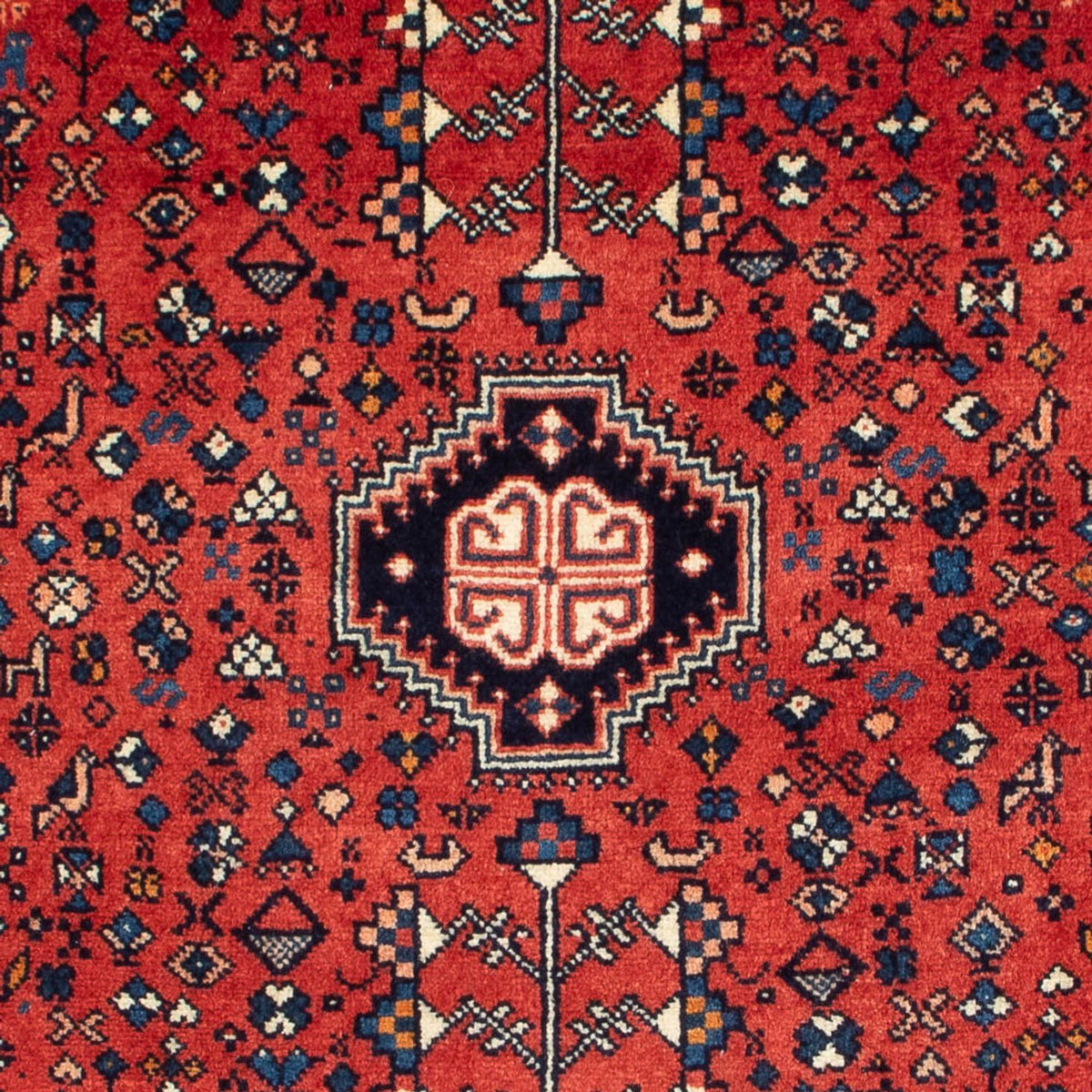 Gabbeh Tapijt - Kashkuli Perzisch - 125 x 80 cm - rood