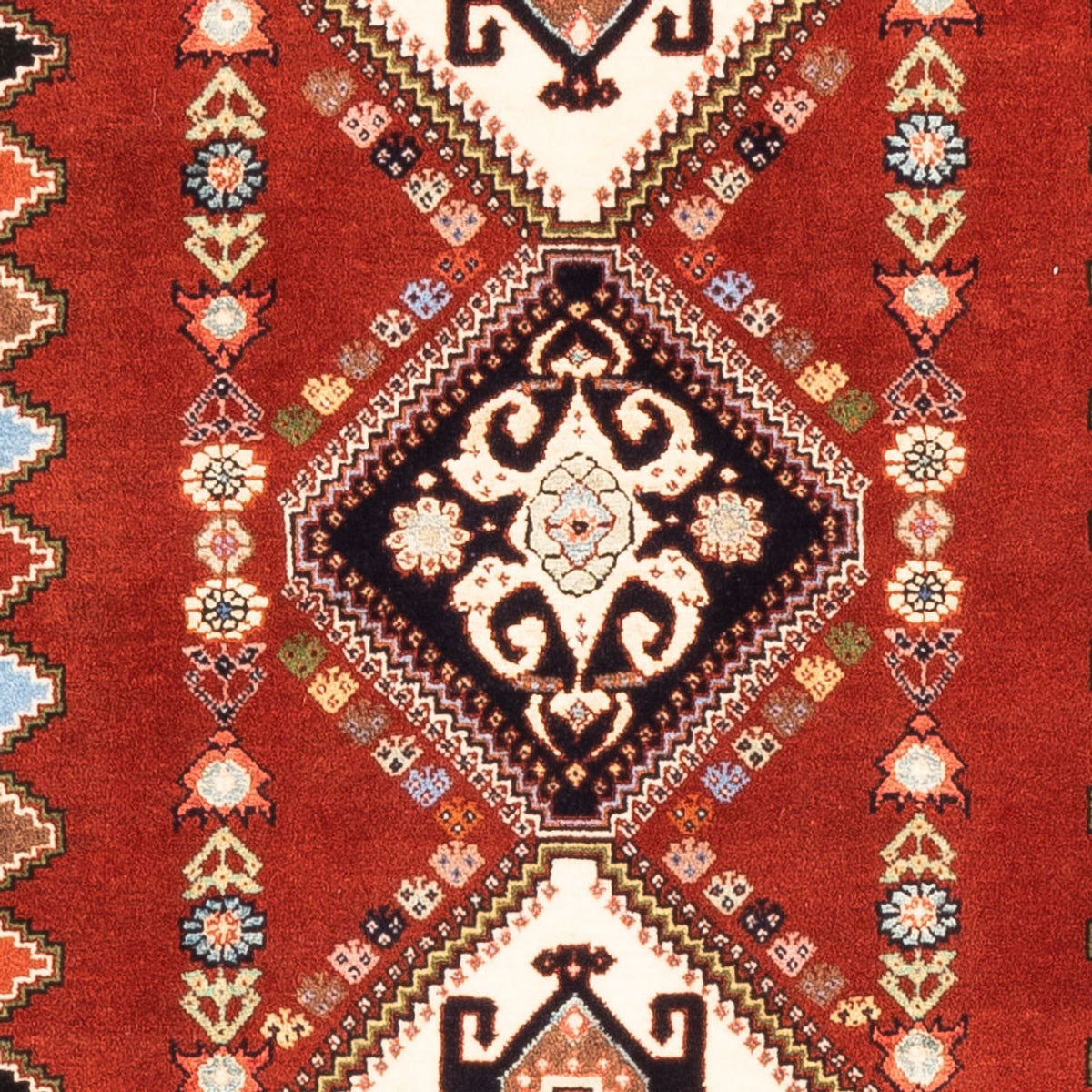 Loper Gabbeh Tapijt - Kashkuli Perzisch - 213 x 85 cm - rood