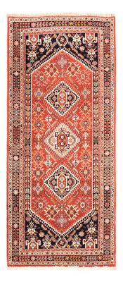 Loper Gabbeh Tapijt - Kashkuli Perzisch - 206 x 87 cm - oranje